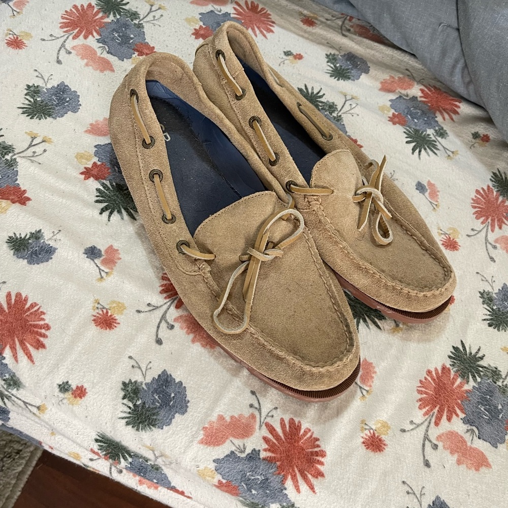 Suede Sperrys